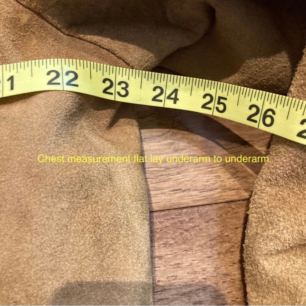 Vintage Sheepskin Leather Rancher Style Coat from Grande Bay Size L - Picture 8 of 16